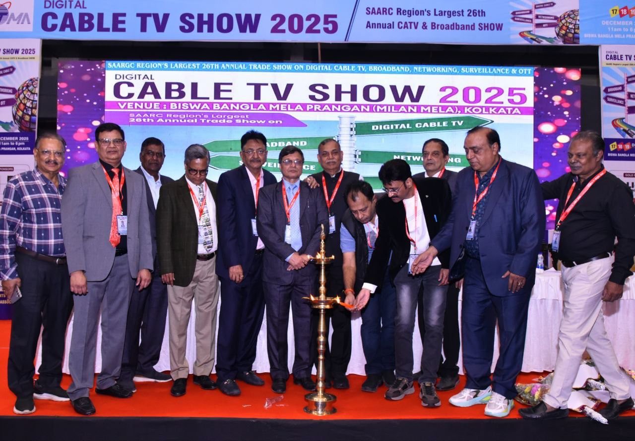26th CABLE TV SHOW 2025 Kolkata takes off; Celebrating 30 Years of CTMA Excellence